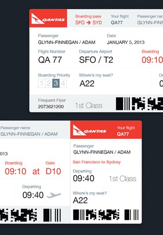 Illustration for article titled A Better Boarding Pass: Rethinking One of the Worst Design Offenders
